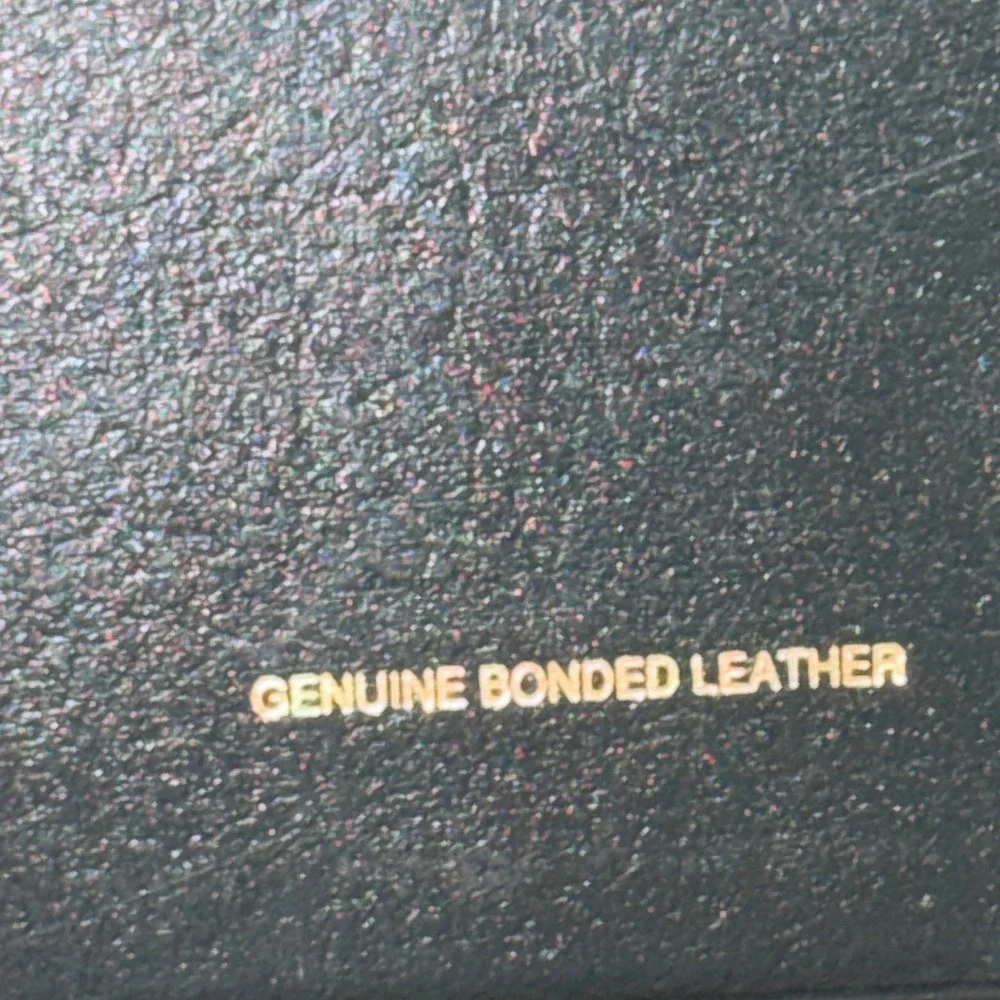 Thomas Nelson King James Study Bible KJV Black Bonded Leather Thumb Indexed Gilt